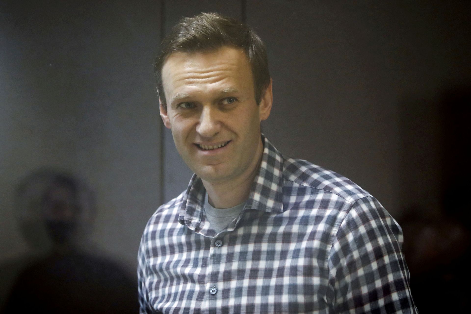  Russian opposition politician Alexei Navalny attends a court hearing in Moscow, Russia February 20, 2021 - Sputnik International, 1920, 14.10.2021