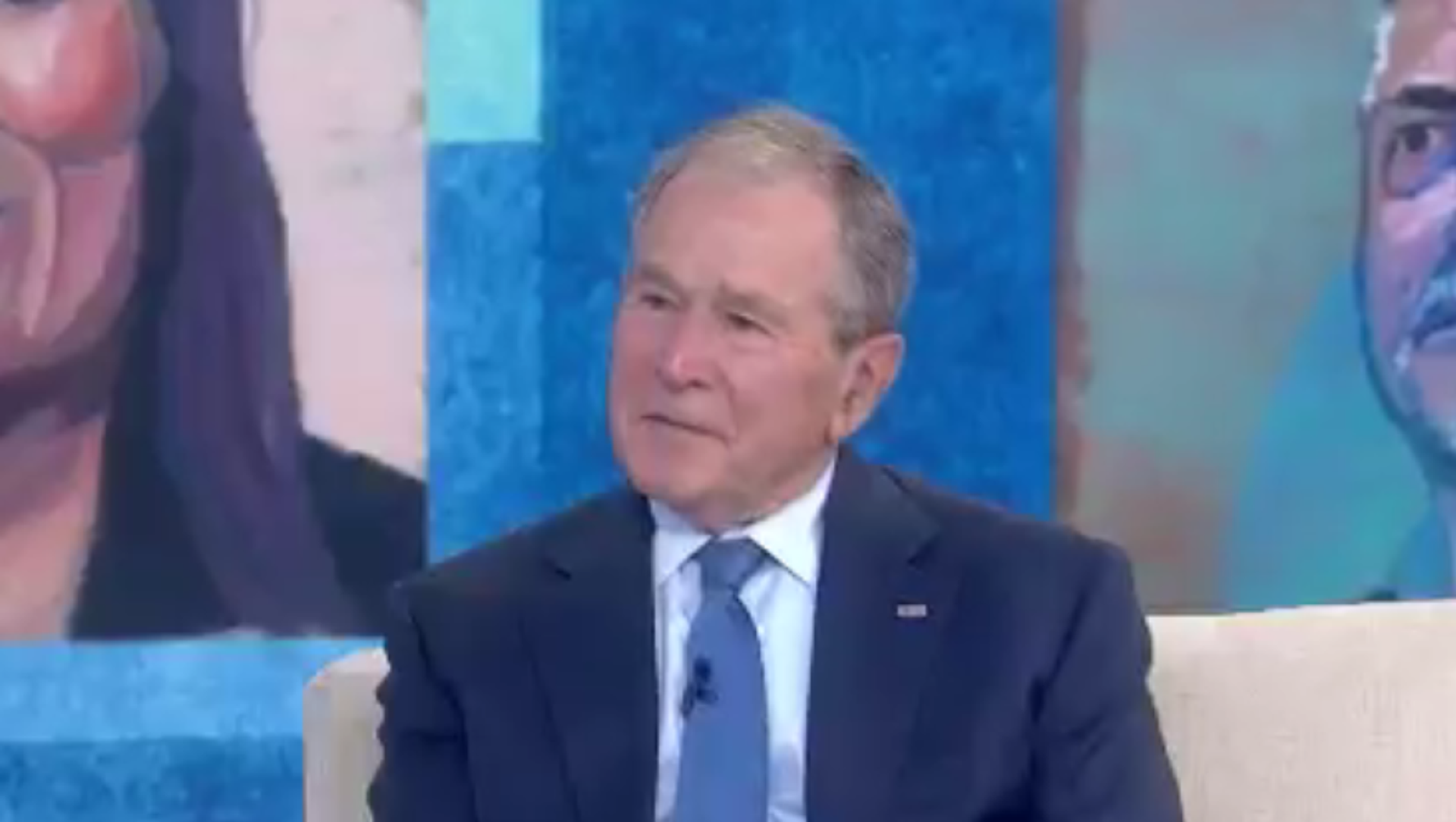 Former US President George W. Bush in an April 20, 2021, interview with NBC's The Today Show Former US President George W. Bush in an April 20, 2021, interview with NBC's The Today Show - Sputnik International, 1920, 20.04.2021