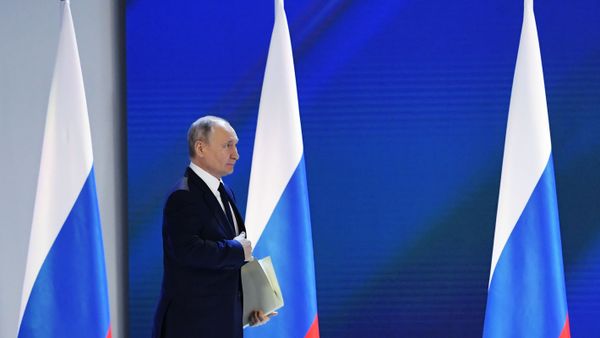 Russian President Vladimir Putin Delivers Annual Address to Federal Assembly - Sputnik International