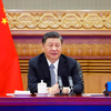 At the invitation of U.S. President Joe Biden, Chinese President Xi Jinping attends the Leaders Summit on Climate via video link and delivers an important speech titled For Man and Nature: Building a Community of Life Together in Beijing, capital of China, April 22, 2021. - Sputnik International