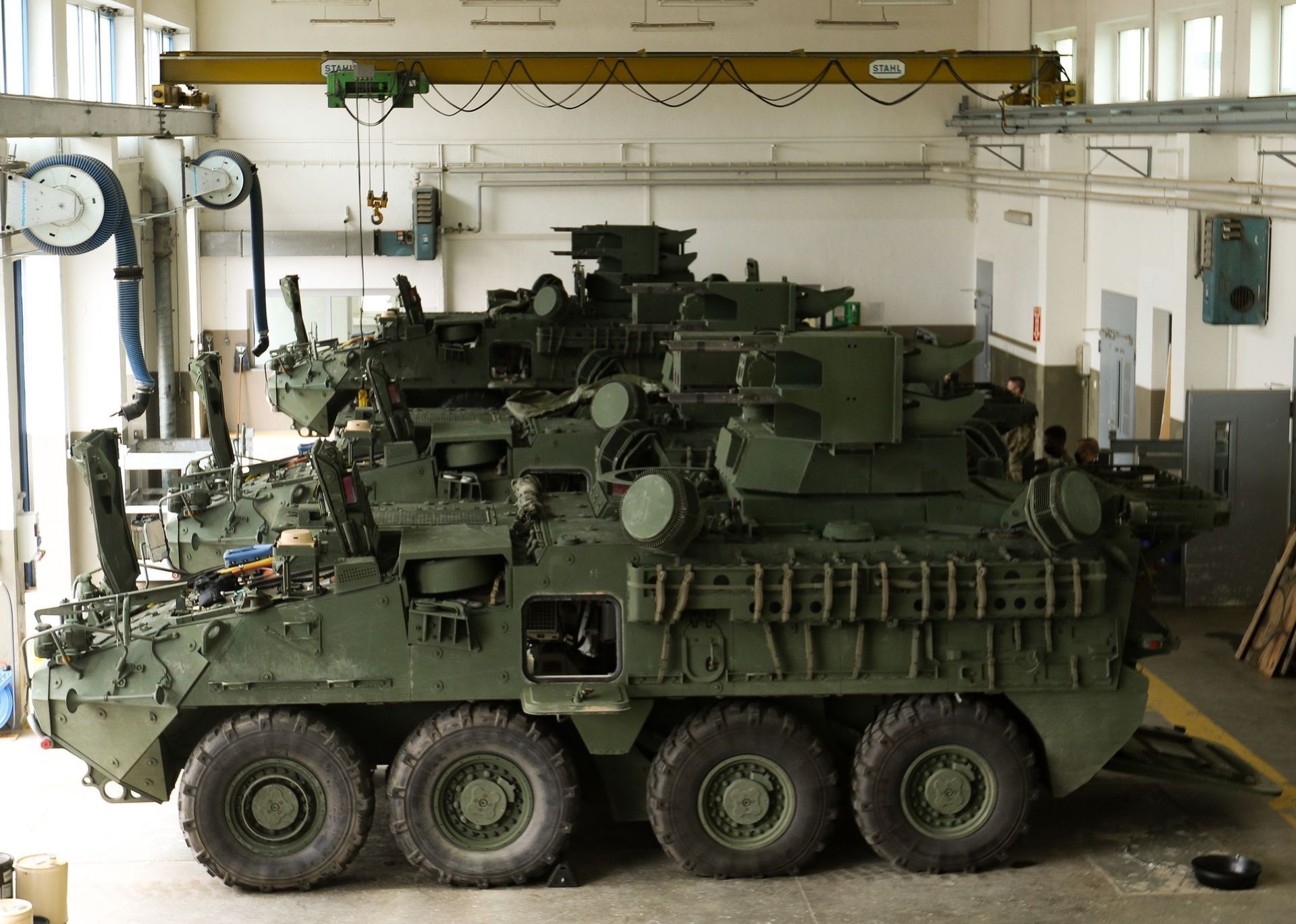 Photos: US Army Battalion Receives First Shipment of M-SHORAD Systems to Reach EU Photos: US Army Battalion Receives First Shipment of M-SHORAD Systems to Reach EU - Sputnik International, 1920, 23.04.2021