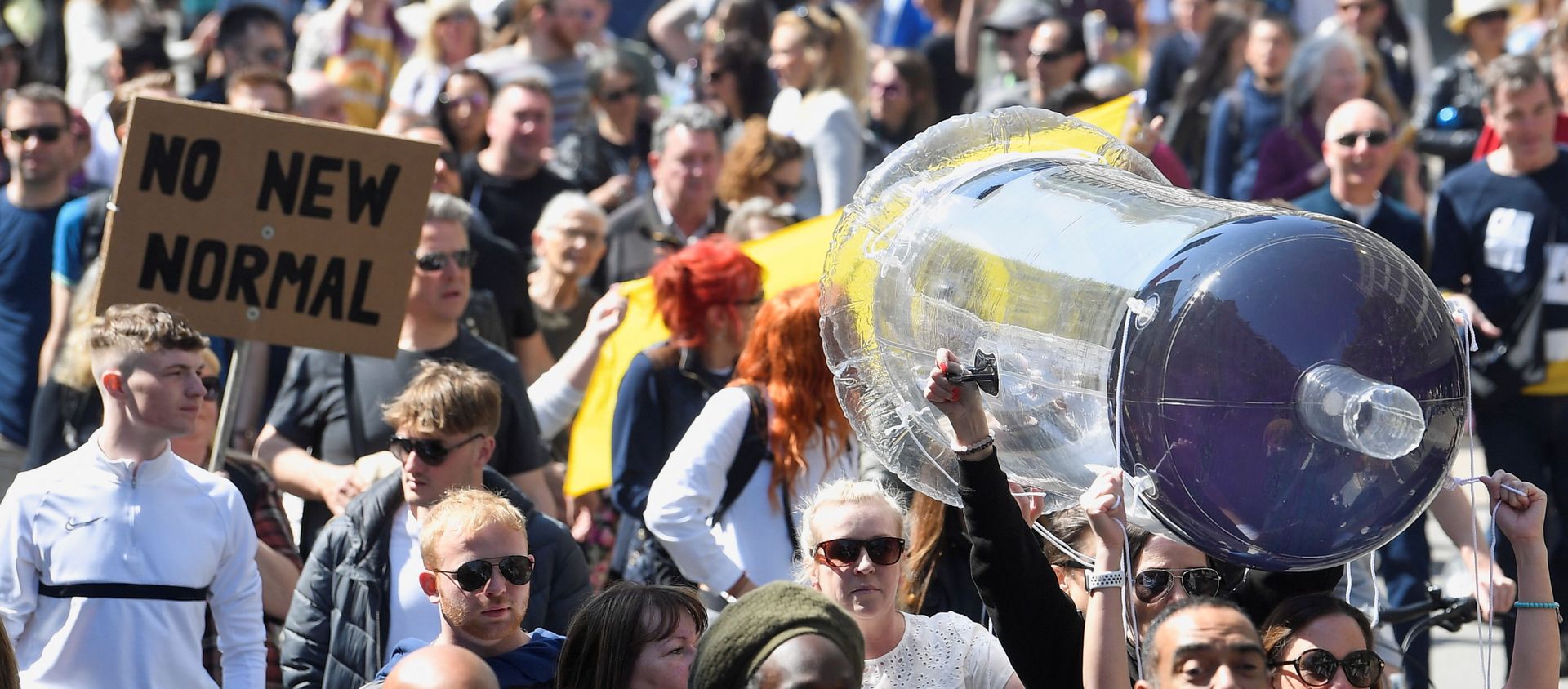 Anti-lockdown 'Unite for Freedom' protest in London - Sputnik International, 1920, 24.04.2021