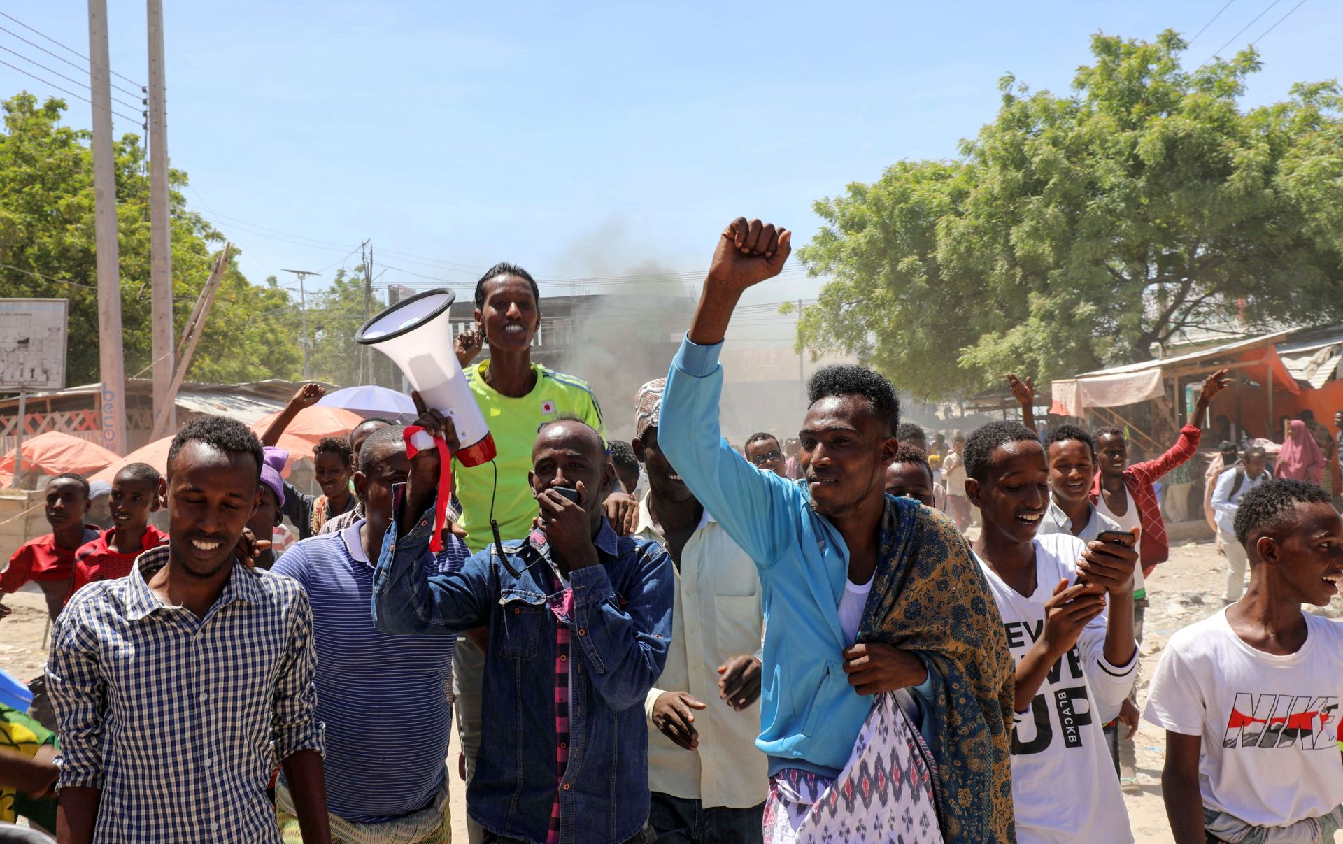 Ex-Somalian President Blames Incumbent for Attack on His Home Ex-Somalian President Blames Incumbent for Attack on His Home - Sputnik International, 1920, 25.04.2021