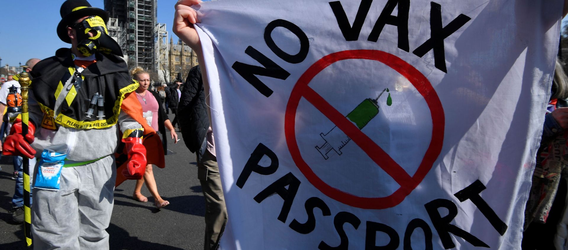 Anti-lockdown 'Unite for Freedom' protest in London - Sputnik International, 1920, 26.04.2021