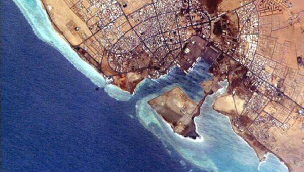 NASA photo of Yanbu' al Bahr. - Sputnik International