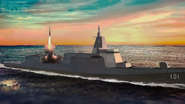 Type 055 destroyer - Sputnik International
