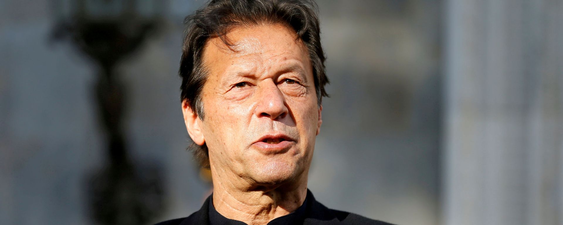 FILE PHOTO: Pakistan's Prime Minister Imran Khan speaks during a joint news conference with Afghan President Ashraf Ghani at the presidential palace in Kabul FILE PHOTO: Pakistan's Prime Minister Imran Khan speaks during a joint news conference with Afghan President Ashraf Ghani at the presidential palace in Kabul - Sputnik International, 1920, 19.06.2021