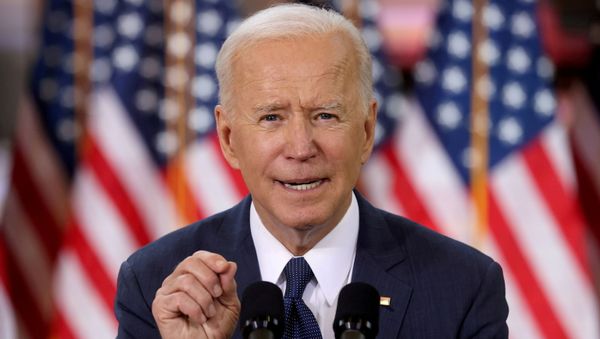 FILE PHOTO: U.S. President Joe Biden speaks about his infrastructure plan during an event to tout the plan at Carpenters Pittsburgh Training Center in Pittsburgh, Pennsylvania, U.S., March 31, 2021. FILE PHOTO: U.S. President Joe Biden speaks about his infrastructure plan during an event to tout the plan at Carpenters Pittsburgh Training Center in Pittsburgh, Pennsylvania, U.S., March 31, 2021. - Sputnik International