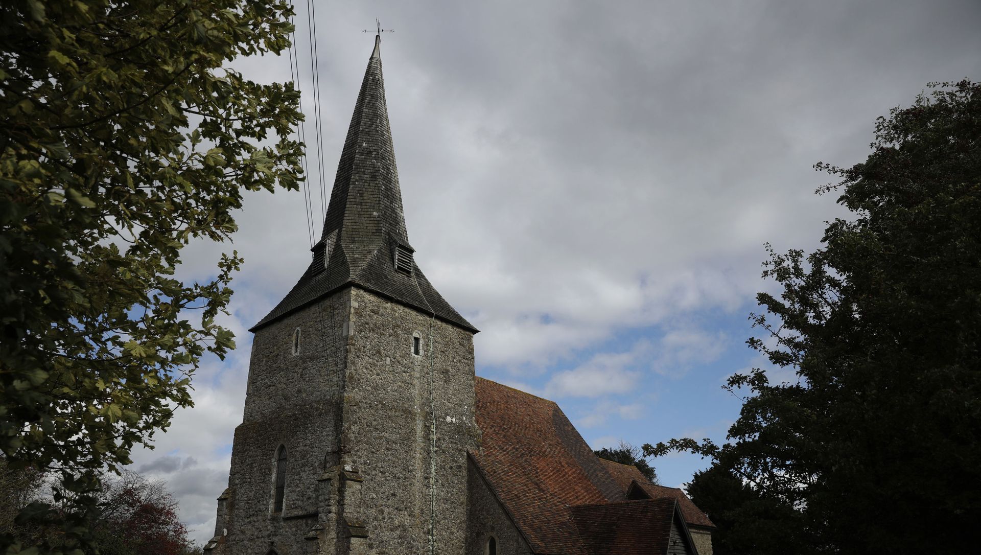 St Mary's Church, of which parts date back to the 12th century, stands neighboring where a post-Brexit customs clearance border post facility is being constructed on land that was previously a field between the villages of Mersham and Sevington in the county of Kent, south east England, Tuesday, Oct. 6, 2020. St Mary's Church, of which parts date back to the 12th century, stands neighboring where a post-Brexit customs clearance border post facility is being constructed on land that was previously a field between the villages of Mersham and Sevington in the county of Kent, south east England, Tuesday, Oct. 6, 2020. - Sputnik International, 1920, 28.04.2021
