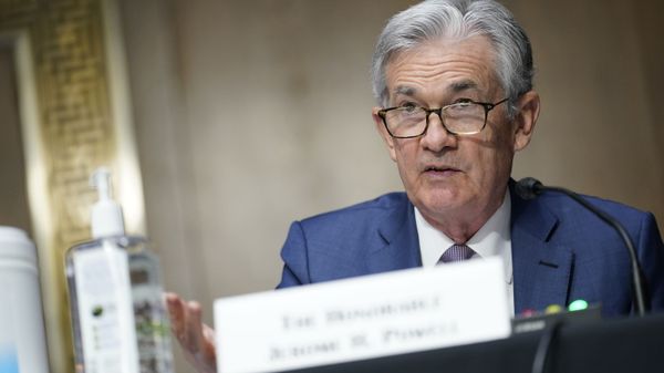 In this Dec. 1, 2020, file photo, Chairman of the Federal Reserve Jerome Powell speaks during a Senate Banking Committee hearing on Capitol Hill in Washington. - Sputnik International