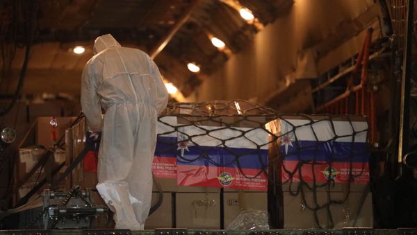The Russian Emergencies Ministries said India will receive more than 22 tonnes of humanitarian aid, including medicines, lung ventilators and oxygen generation equipment.  - Sputnik International