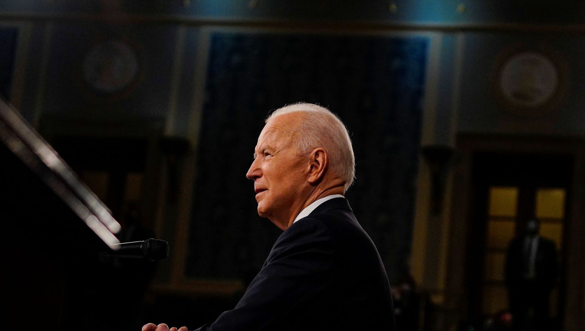 President Joe Biden addresses a joint session of Congress in Washington, U.S., April 28, 2021. President Joe Biden addresses a joint session of Congress in Washington, U.S., April 28, 2021. - Sputnik International, 1920, 29.04.2021