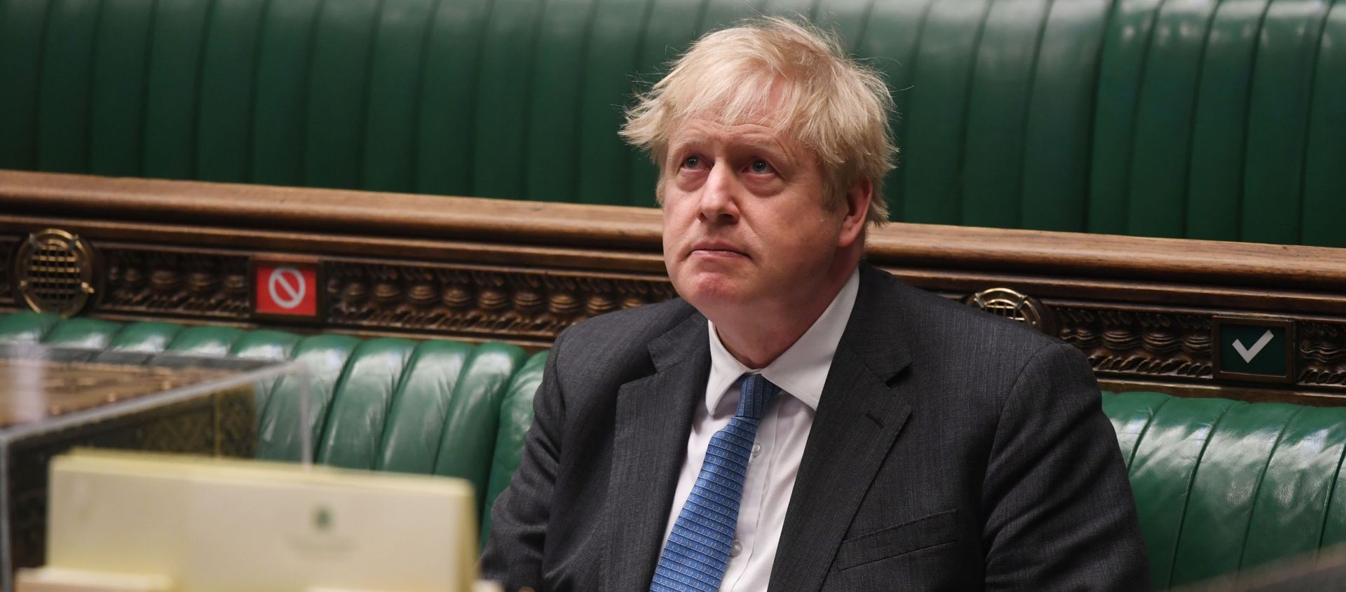British Prime Minister Boris Johnson attends question period at the House of Commons in London, Britain April 28, 2021 British Prime Minister Boris Johnson attends question period at the House of Commons in London, Britain April 28, 2021 - Sputnik International, 1920, 29.04.2021
