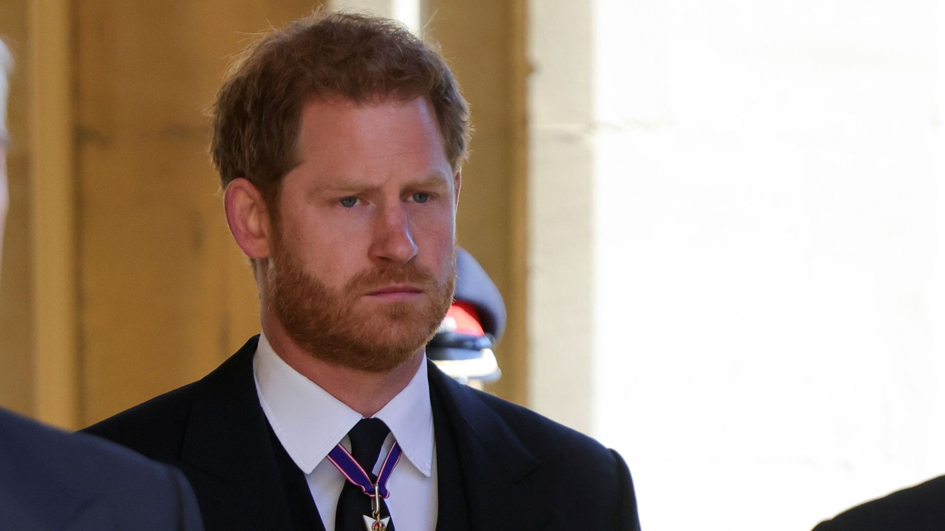 Britain's Prince Harry, Duke of Sussex looks on as he attends the funeral of Britain's Prince Philip, husband of Queen Elizabeth, who died at the age of 99, in Windsor, Britain, April 17, 2021 Britain's Prince Harry, Duke of Sussex looks on as he attends the funeral of Britain's Prince Philip, husband of Queen Elizabeth, who died at the age of 99, in Windsor, Britain, April 17, 2021 - Sputnik International, 1920, 22.05.2021