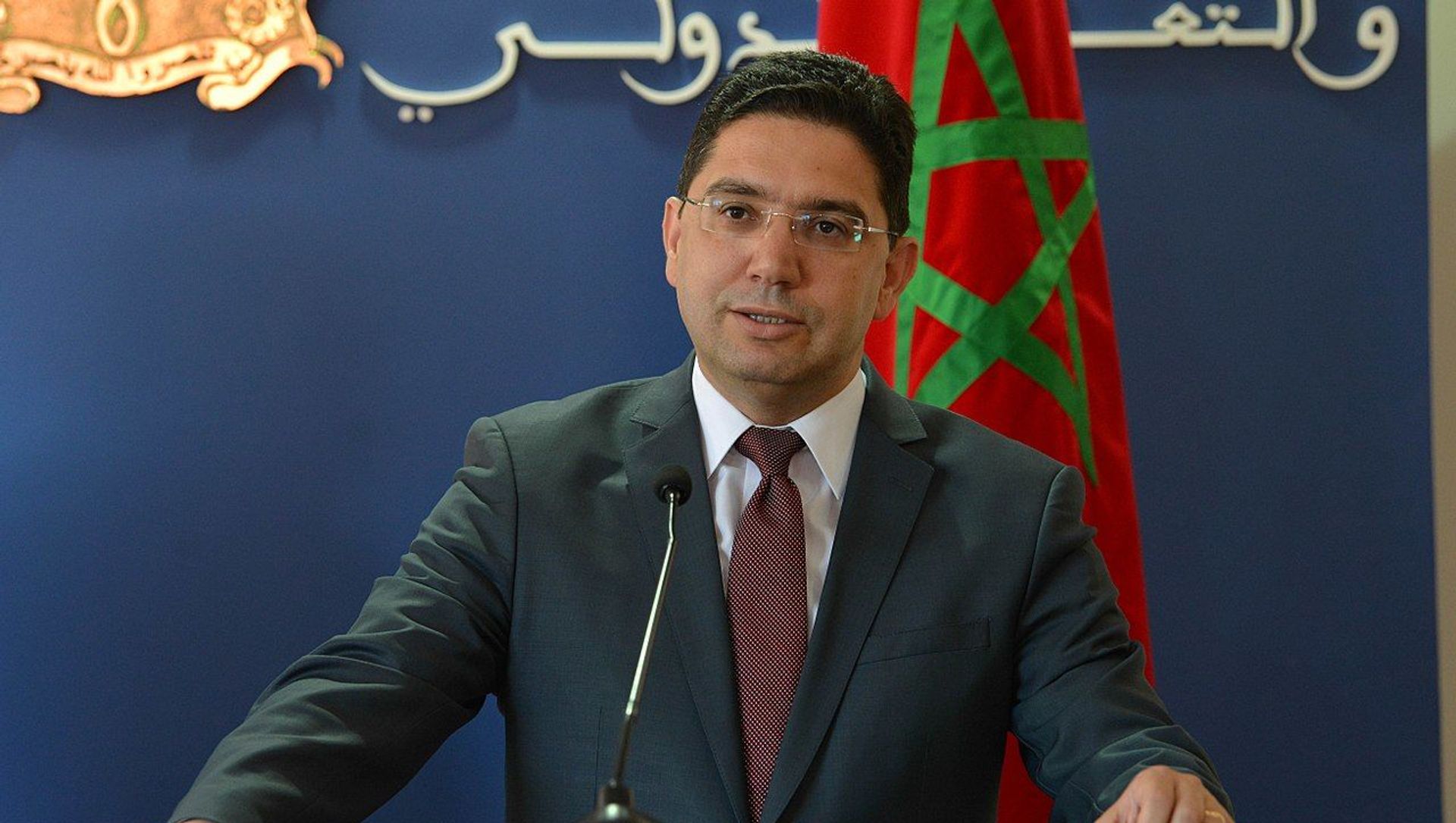 Moroccan Foreign Minister Nasser Bourita Moroccan Foreign Minister Nasser Bourita - Sputnik International, 1920, 01.05.2021