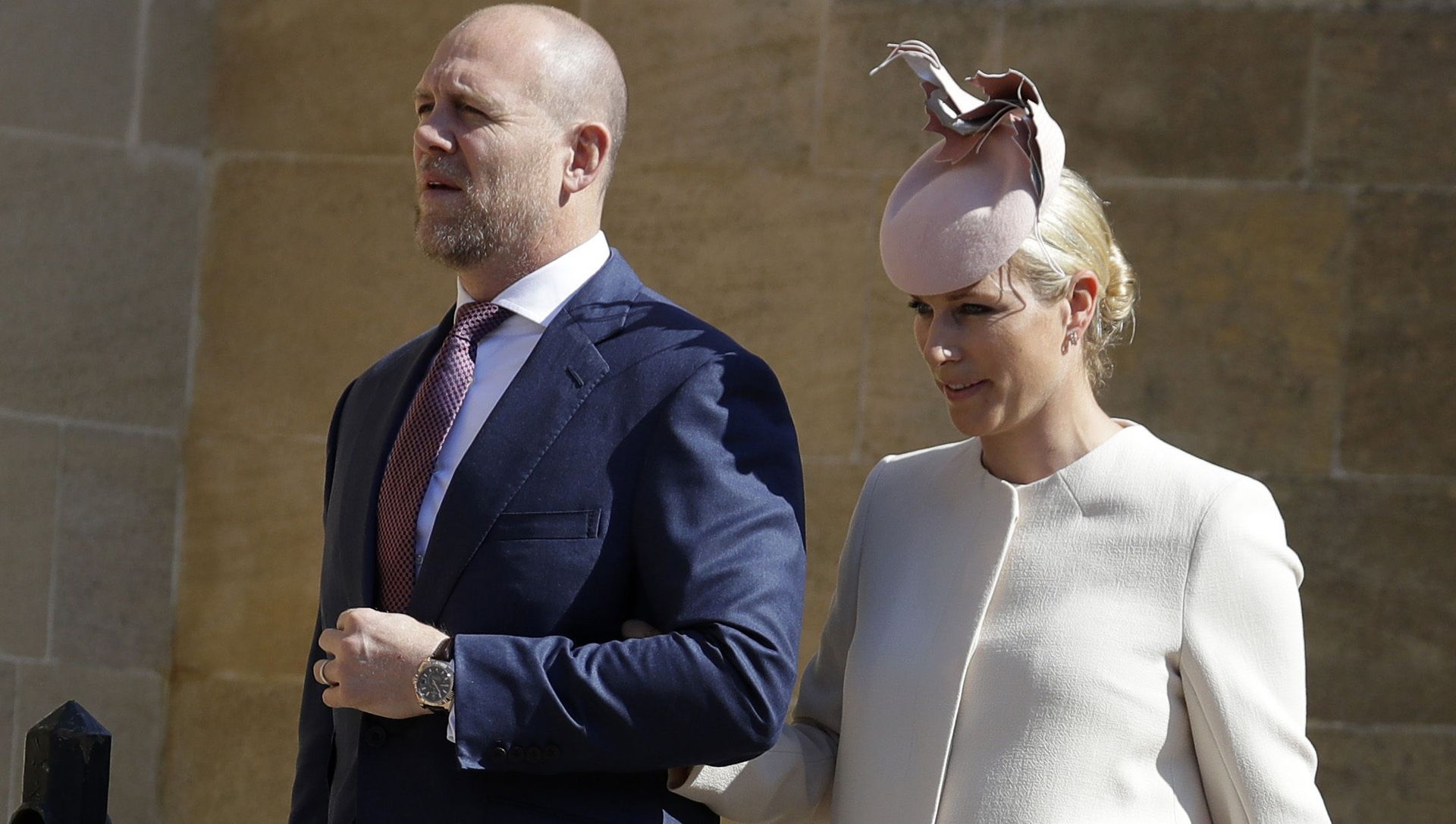 In this Sunday, 21 April 2019 file photo, Zara and Mike Tindall arrive to attend the Easter Mattins Service at St. George's Chapel, at Windsor Castle in England In this Sunday, 21 April 2019 file photo, Zara and Mike Tindall arrive to attend the Easter Mattins Service at St. George's Chapel, at Windsor Castle in England - Sputnik International, 1920, 01.05.2021