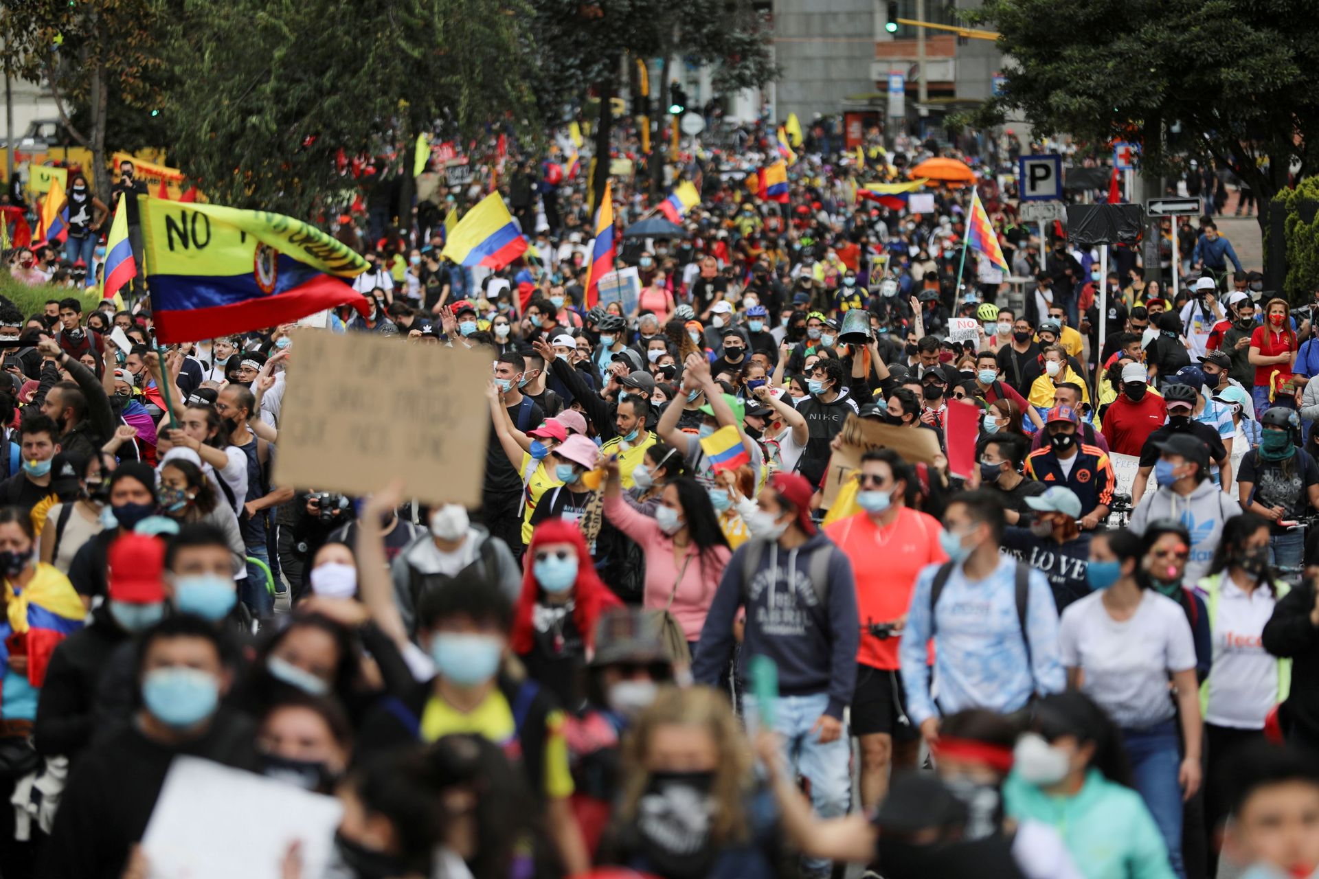 Two Dead, Over Ten Injured Amid Clashes Between Demonstrators and Police in Colombia - Sputnik International, 1920, 18.05.2021