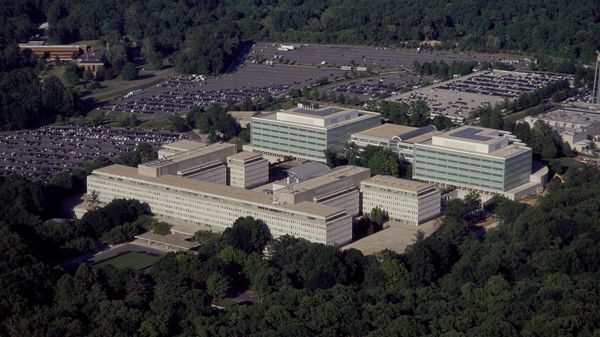 Aerial view of the CIA Headquarters, Langley, Virginia. From the photographs in the Carol M. Highsmith Archive, Library of Congress, Prints and Photographs Division. - Sputnik International