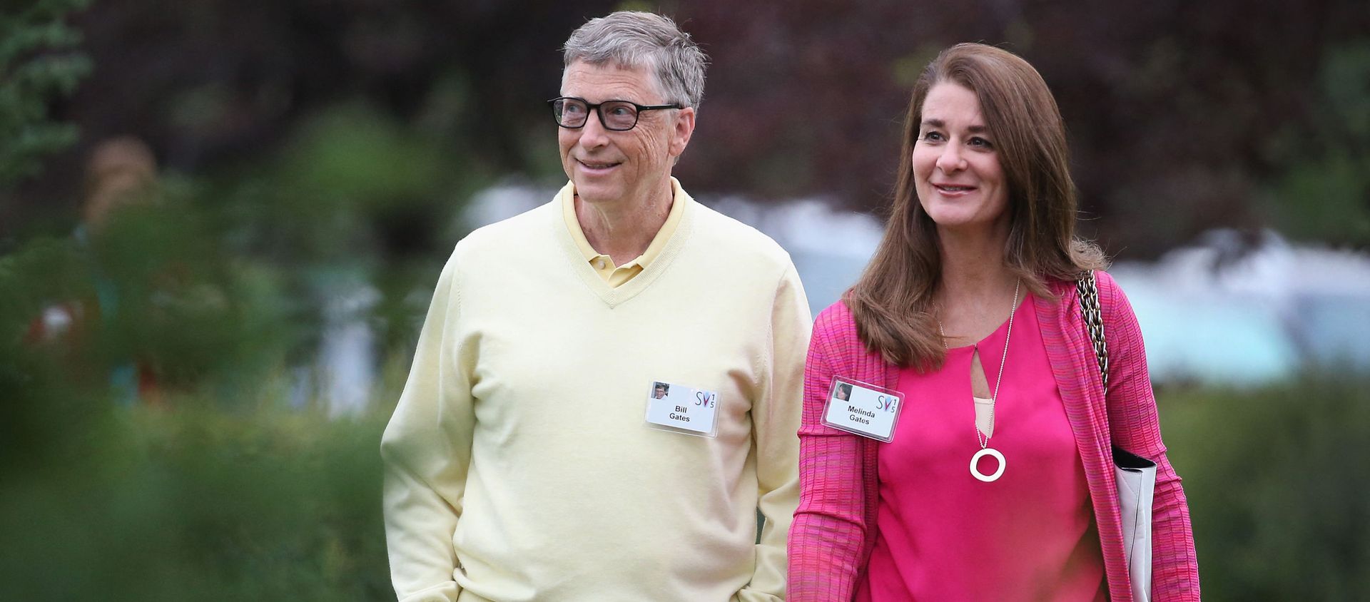 In this file photo taken on July 11, 2015 Billionaire Bill Gates, chairman and founder of Microsoft Corp., and his wife Melinda attend the Allen & Company Sun Valley Conference in Sun Valley, Idaho. - Bill Gates, the Microsoft founder-turned philanthropist, and his wife Melinda are divorcing after a 27-year-marriage, the couple said in a joint statement Monday. The announcement from one of the world's wealthiest couples, with an estimated net worth of some $130 billion, was made on Twitter. In this file photo taken on July 11, 2015 Billionaire Bill Gates, chairman and founder of Microsoft Corp., and his wife Melinda attend the Allen & Company Sun Valley Conference in Sun Valley, Idaho. - Bill Gates, the Microsoft founder-turned philanthropist, and his wife Melinda are divorcing after a 27-year-marriage, the couple said in a joint statement Monday. The announcement from one of the world's wealthiest couples, with an estimated net worth of some $130 billion, was made on Twitter. - Sputnik International, 1920, 05.05.2021