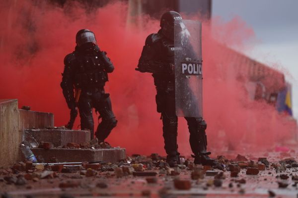 Violent Anti-Government Protests in Colombia Violent Anti-Government Protests in Colombia - Sputnik International