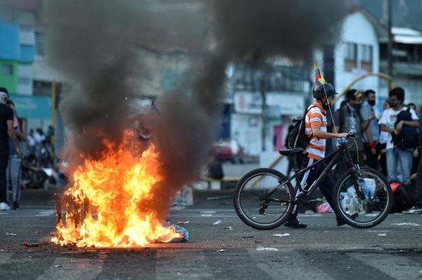 Violent Anti-Government Protests in Colombia Violent Anti-Government Protests in Colombia - Sputnik International