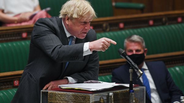 Johnson attends PMQs in London - Sputnik International