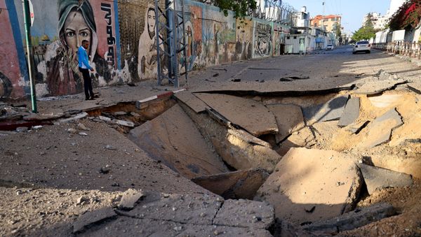 Fire and Brimstone: Israel and Gaza Exchange Barrage of Rockets in Latest Spike of Hostilities - Sputnik International