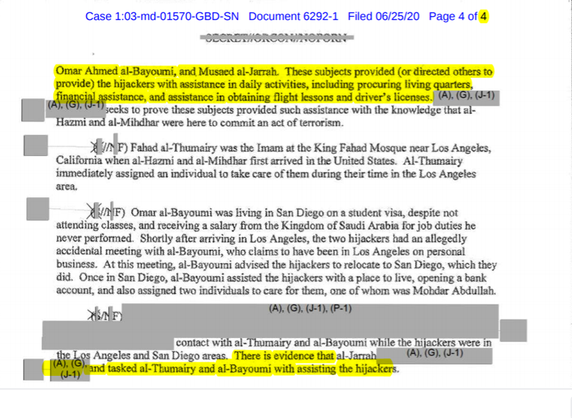 Excerpt from a heavily redacted FBI memo revealing possible Saudi government involvement in 9/11. Excerpt from a heavily redacted FBI memo revealing possible Saudi government involvement in 9/11. - Sputnik International, 1920, 07.09.2021