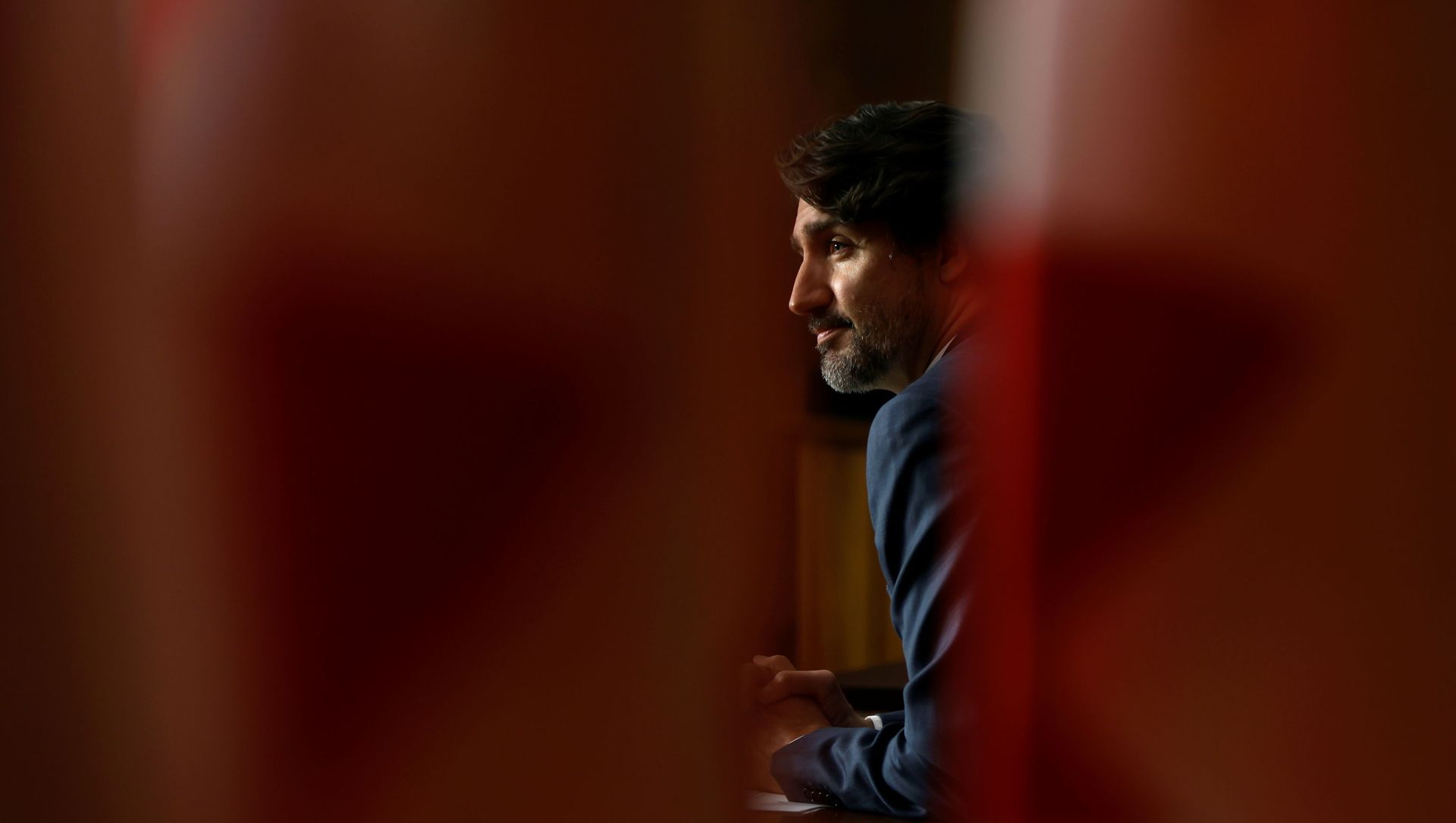 Canada's Prime Minister Justin Trudeau attends a news conference, as efforts continue to help slow the spread of the coronavirus disease (COVID-19), in Ottawa, Ontario, Canada May 18, 2021 Canada's Prime Minister Justin Trudeau attends a news conference, as efforts continue to help slow the spread of the coronavirus disease (COVID-19), in Ottawa, Ontario, Canada May 18, 2021 - Sputnik International, 1920, 18.05.2021