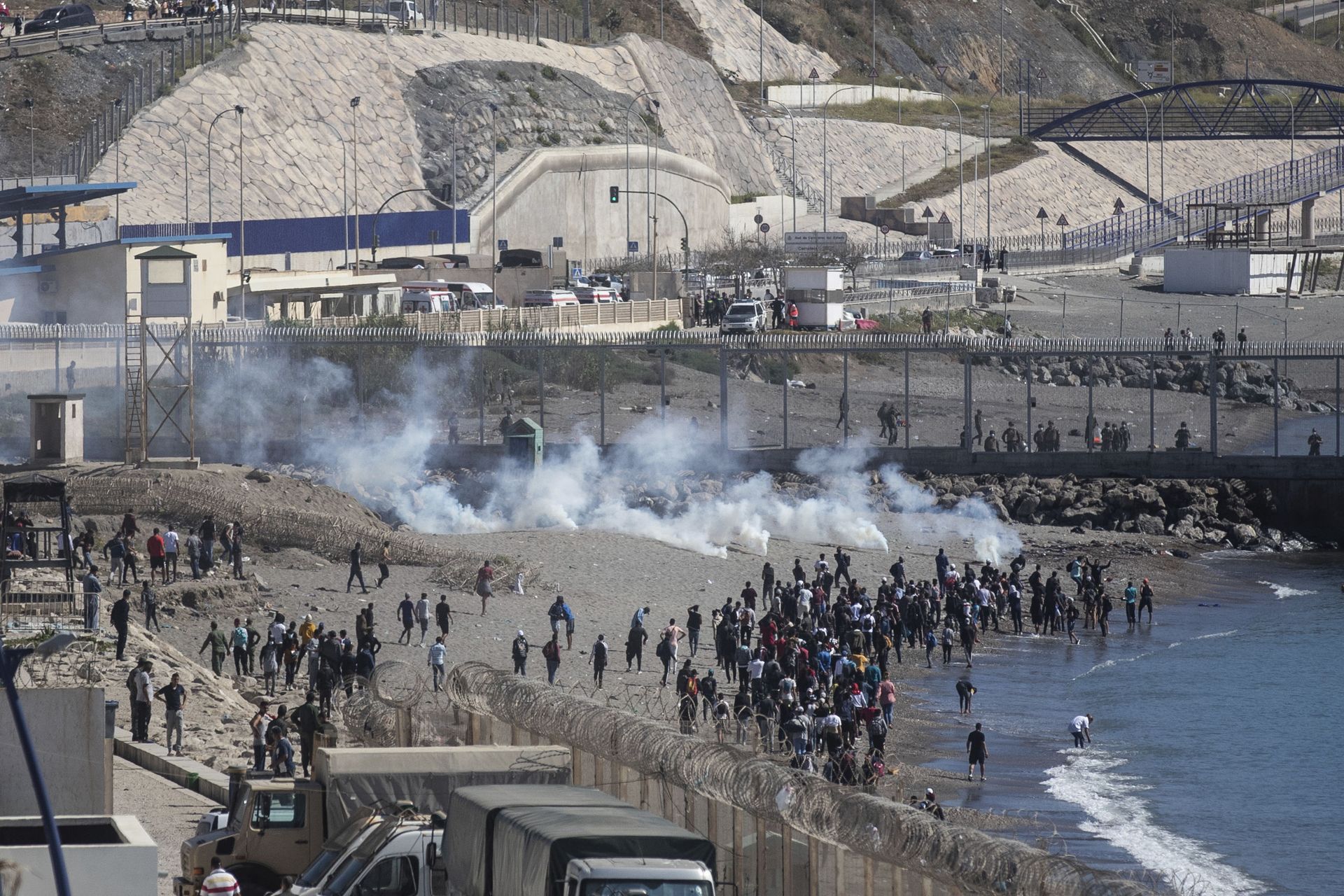 Spain Accuses Morocco of 'Aggression' Against EU Borders by Opening Gateways for Migrants Spain Accuses Morocco of 'Aggression' Against EU Borders by Opening Gateways for Migrants - Sputnik International, 1920, 20.05.2021
