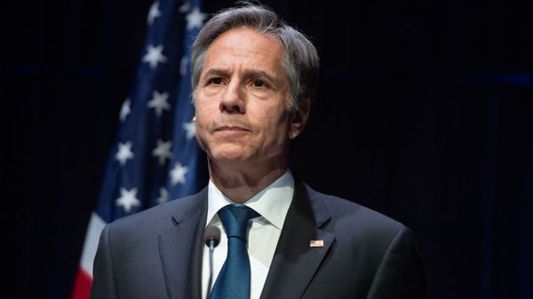 US Secretary of State Antony Blinken speaks during a joint press conference following meetings with the Icelandic Foreign Minister at the Harpa Concert Hall in Reykjavik, Iceland, May 18, 2021. - Sputnik International