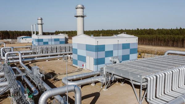 In this handout photo released by the press-service of Eugal, a view shows the Eugal pipeline, in Germany. The Eugal pipeline, which will receive gas from Nord Stream 2 in the future, has reached full pumping capacity, and the second line of the pipeline has been introduced. European gas pipeline link (EUGAL) is a 480km-long natural gas transport network being developed in order to strengthen the supply of natural gas to Germany and Europe. - Sputnik International