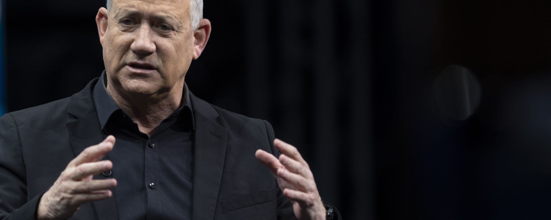 Israeli politician Benny Gantz gestures as he speaks during a conference in Jerusalem, Sunday, March 7, 2021 - Sputnik International, 1920, 06.04.2022