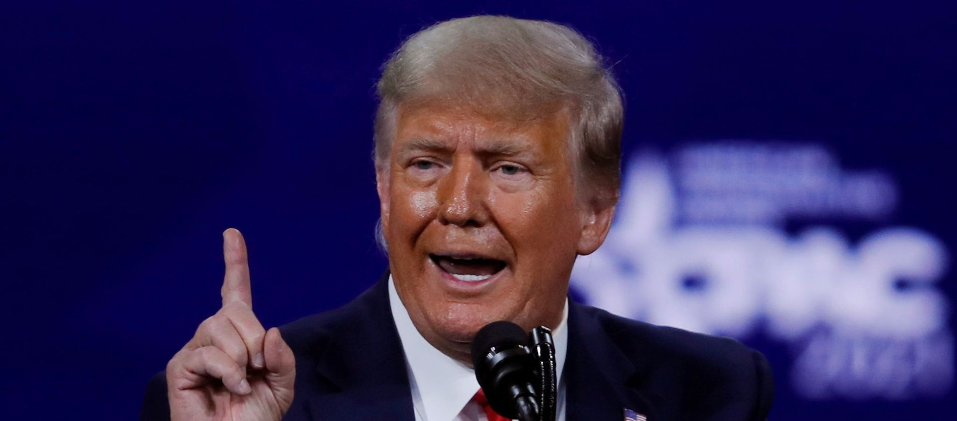 Former U.S. President Donald Trump speaks at the Conservative Political Action Conference (CPAC) in Orlando, Florida, U.S. February 28, 2021 Former U.S. President Donald Trump speaks at the Conservative Political Action Conference (CPAC) in Orlando, Florida, U.S. February 28, 2021 - Sputnik International, 1920, 22.05.2021