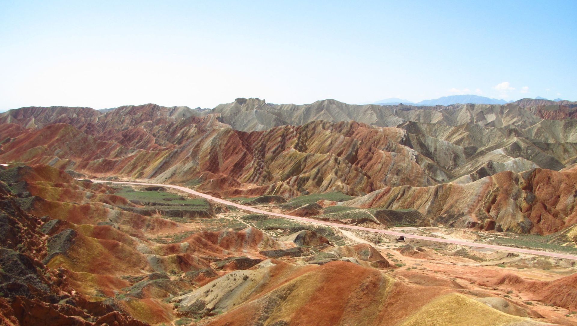 Danxia landform in Zhangye, Gansu province China Danxia landform in Zhangye, Gansu province China - Sputnik International, 1920, 23.05.2021
