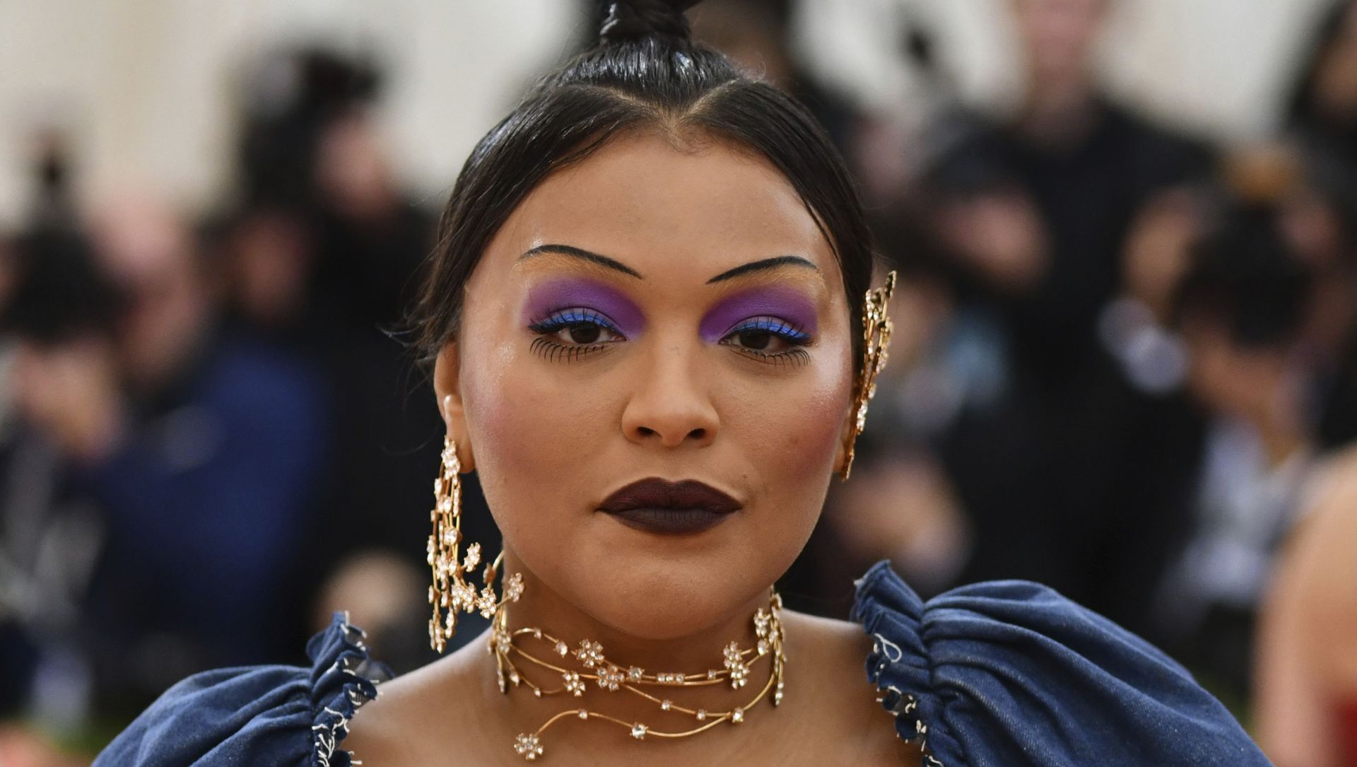 Paloma Elsesser attends The Metropolitan Museum of Art's Costume Institute benefit gala celebrating the opening of the Camp: Notes on Fashion exhibition on Monday, 6 May 2019, in New York. Paloma Elsesser attends The Metropolitan Museum of Art's Costume Institute benefit gala celebrating the opening of the Camp: Notes on Fashion exhibition on Monday, 6 May 2019, in New York. - Sputnik International, 1920, 23.05.2021
