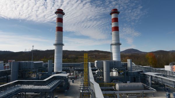 The territory of Dzhubginskaya Thermal Power Plant in Krasnodar - Sputnik International