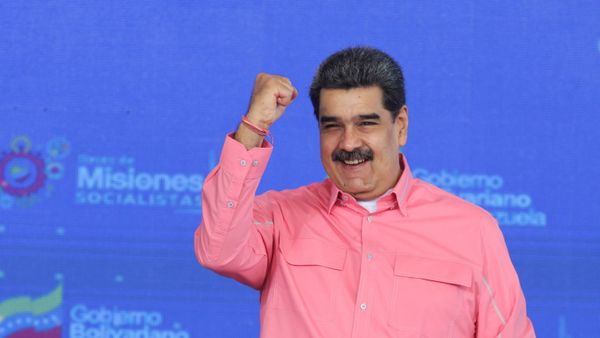 Venezuelan President Nicolas Maduro gestures during an event in Caracas, Venezuela May 14, 2021. - Sputnik International