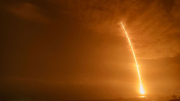 The Long March-7 Y3 rocket carrying the automated cargo resupply spacecraft Tianzhou-2 as one of the missions to complete China's space station, takes off from Wenchang Space Launch Center in Hainan province, China May 29, 2021. - Sputnik International
