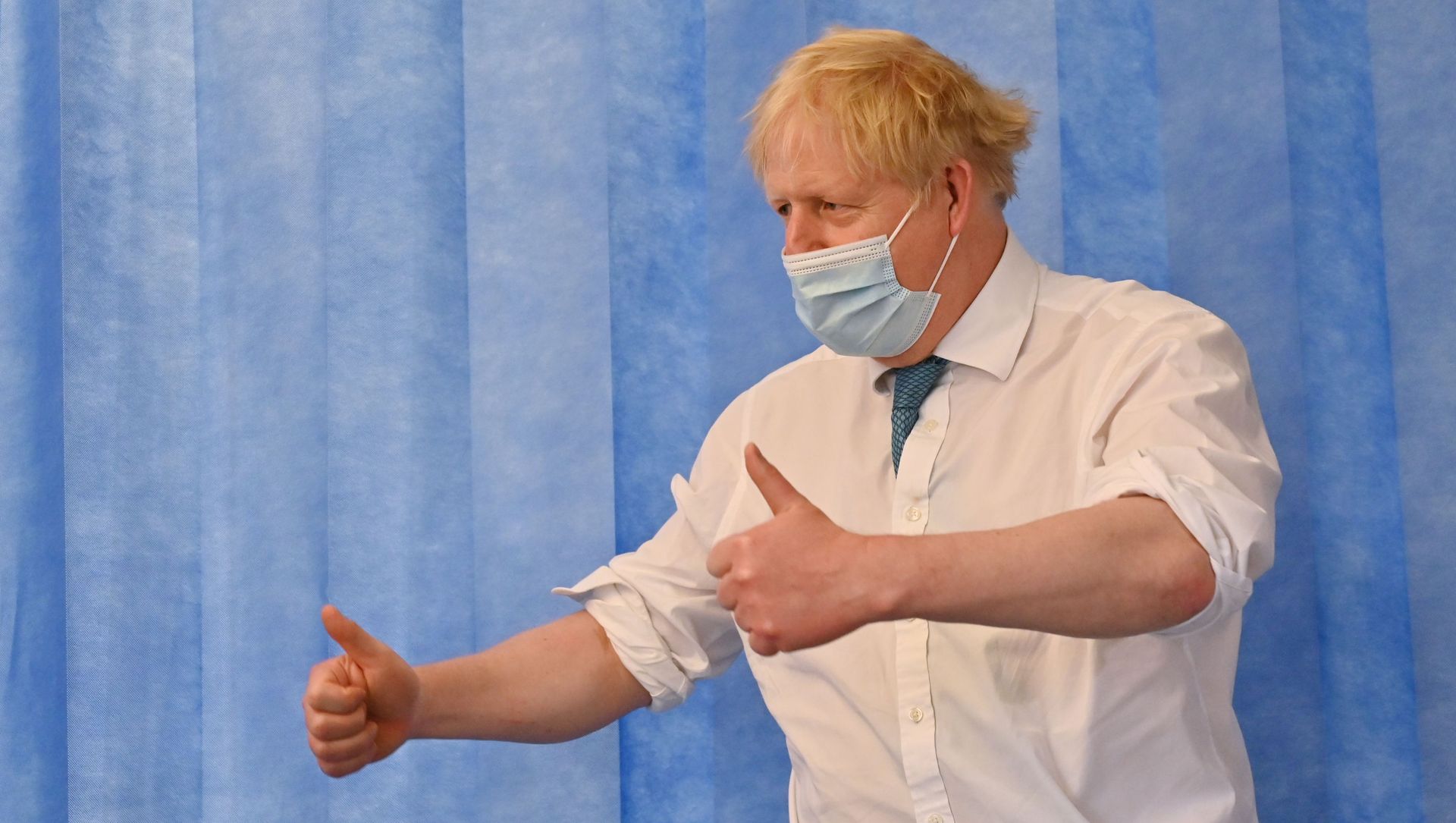 Britain's Prime Minister Boris Johnson visits Colchester hospital Britain's Prime Minister Boris Johnson visits Colchester hospital - Sputnik International, 1920, 29.05.2021