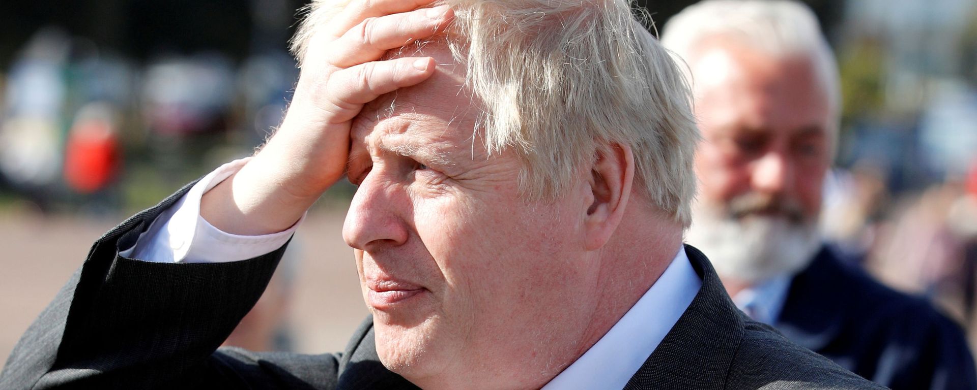 Britain's Prime Minister Boris Johnson visits Llandudno, Wales, Britain, April 26, 2021 Britain's Prime Minister Boris Johnson visits Llandudno, Wales, Britain, April 26, 2021 - Sputnik International, 1920, 23.11.2021