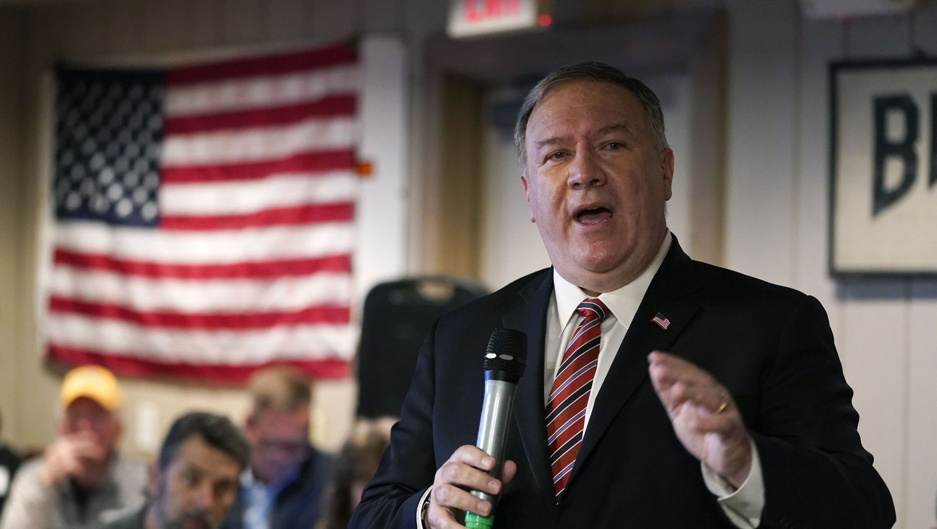 Former Secretary of State Mike Pompeo speaks at the West Side Conservative Club, Friday, March 26, 2021, in Urbandale, Iowa Former Secretary of State Mike Pompeo speaks at the West Side Conservative Club, Friday, March 26, 2021, in Urbandale, Iowa - Sputnik International, 1920, 30.05.2021