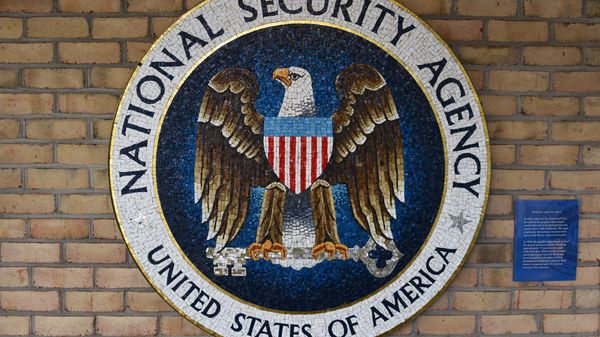 NSA National Cryptologic Museum - Mosaic of the NSA Seal - Sputnik International