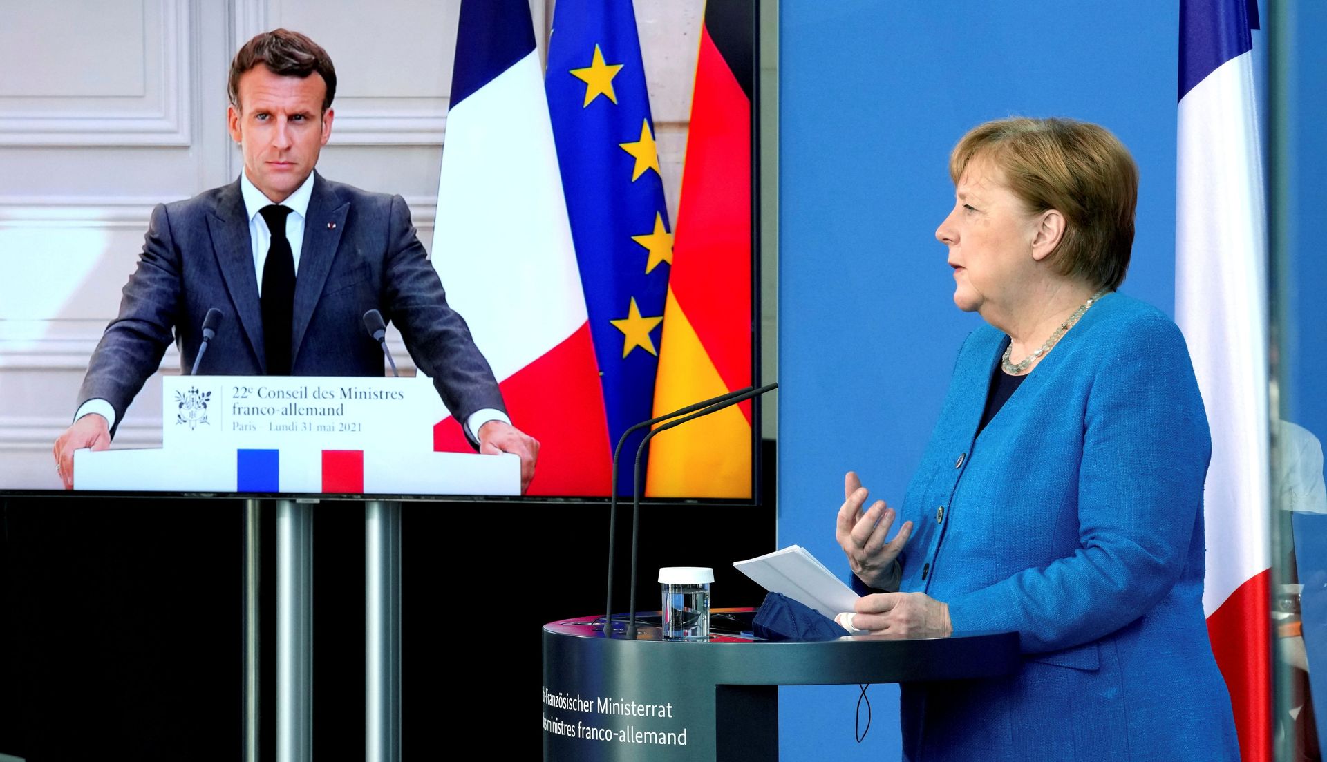 'Wiretapping Allies is Unacceptable': Macron, Merkel Seek Clarity From US, Denmark Over Spying Row - Sputnik International, 1920, 31.05.2021