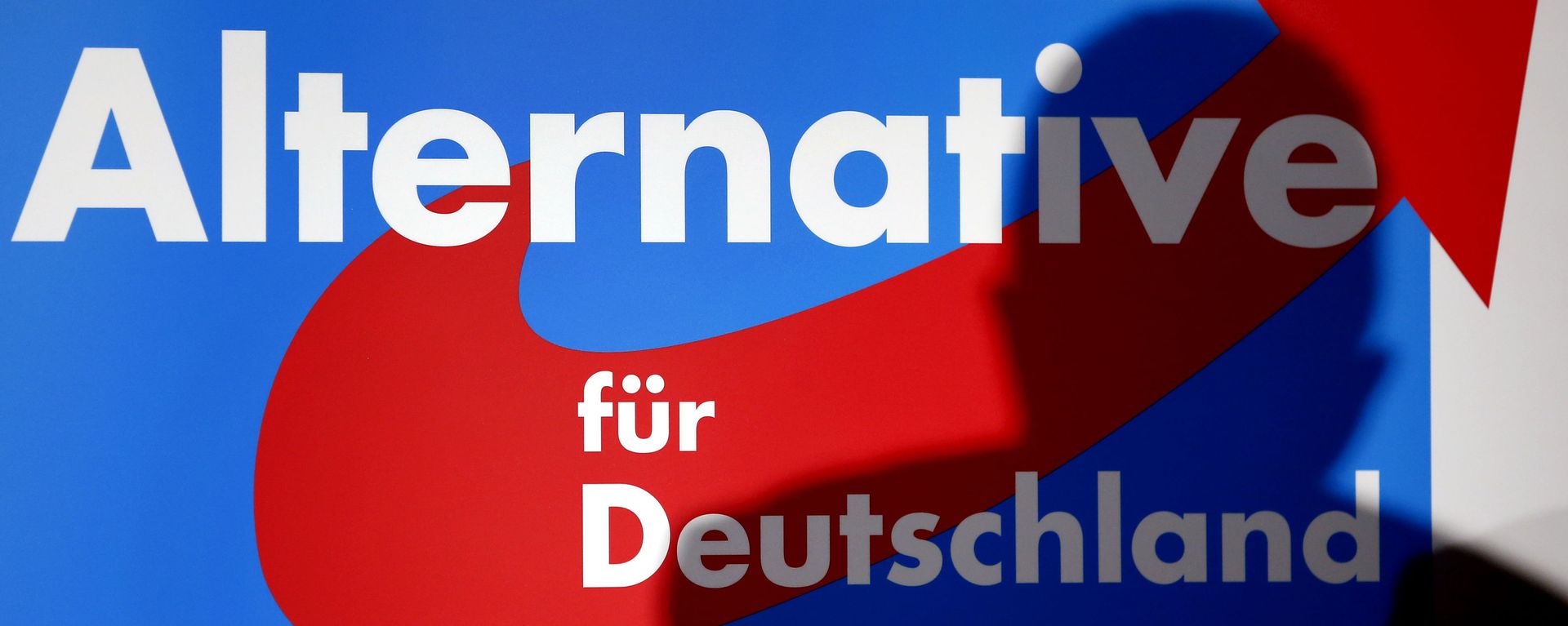The shadow of the founder of the new German party 'Alternative fuer Deutschland' (Alternative for Germany), Bernd Lucke, is seen in on a logo during the party's founding convention in Berlin, Germany, Sunday, April 14, 2013 The shadow of the founder of the new German party 'Alternative fuer Deutschland' (Alternative for Germany), Bernd Lucke, is seen in on a logo during the party's founding convention in Berlin, Germany, Sunday, April 14, 2013 - Sputnik International, 1920, 11.10.2023