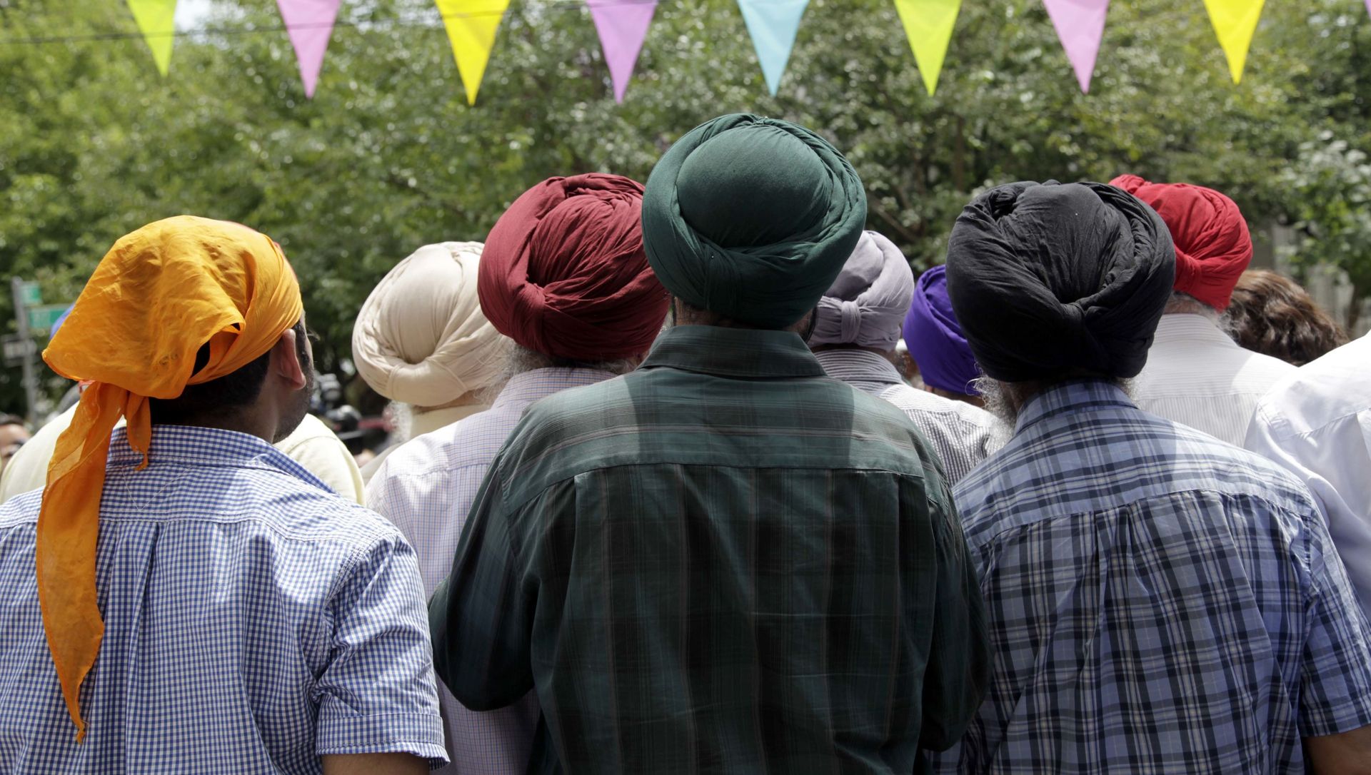 Members of the Sikh community, wearing turbans (File) Members of the Sikh community, wearing turbans (File) - Sputnik International, 1920, 02.06.2021