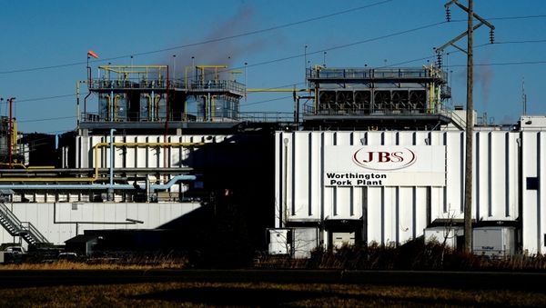A general view of the JBS USA Worthington pork plant  in  Minnesota, U.S., October 28, 2020 - Sputnik International