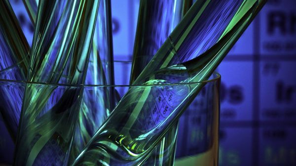 Chemical laboratory, test tubes - Sputnik International