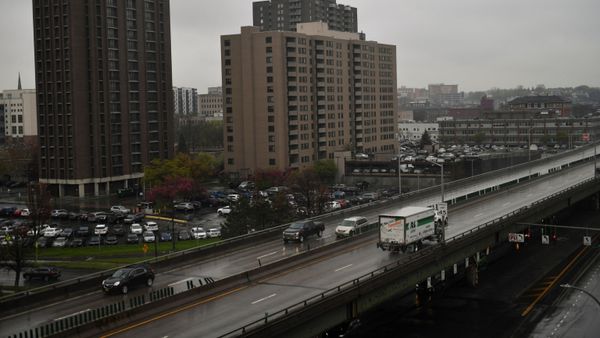 A view of the I-81 freeway in Syracuse, New York, U.S., April 28, 2021. Picture taken April 28, 2021 - Sputnik International