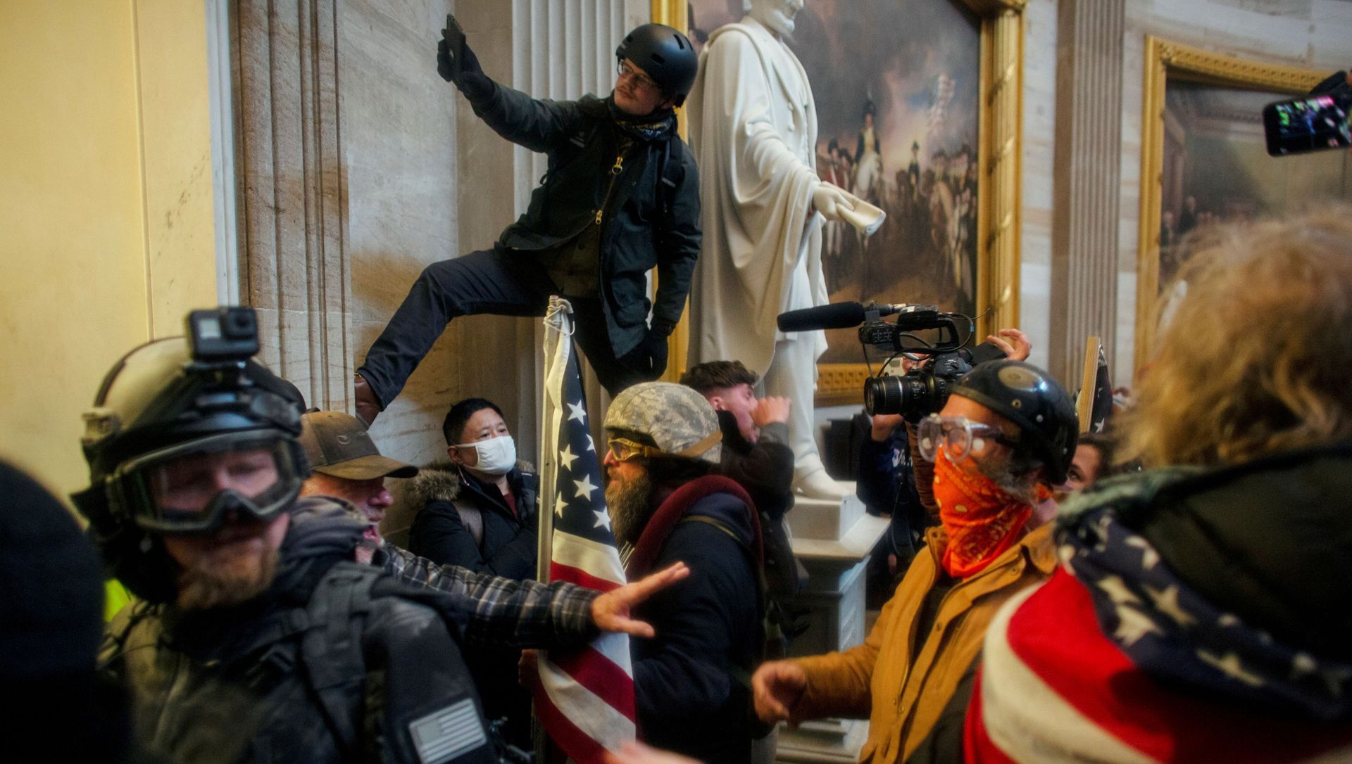 FILE PHOTO: Pro-Trump protesters storm the U.S. Capitol to contest the certification of the 2020 U.S. presidential election results by the U.S. Congress, at the U.S. Capitol Building in Washington, DC., 6 January 2021. FILE PHOTO: Pro-Trump protesters storm the U.S. Capitol to contest the certification of the 2020 U.S. presidential election results by the U.S. Congress, at the U.S. Capitol Building in Washington, DC., 6 January 2021. - Sputnik International, 1920, 16.06.2021